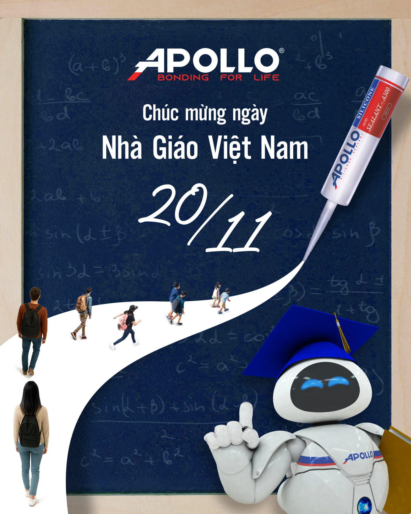 Tập đoàn Apollo chúc mừng ngày Nhà Giáo Việt Nam 20/11